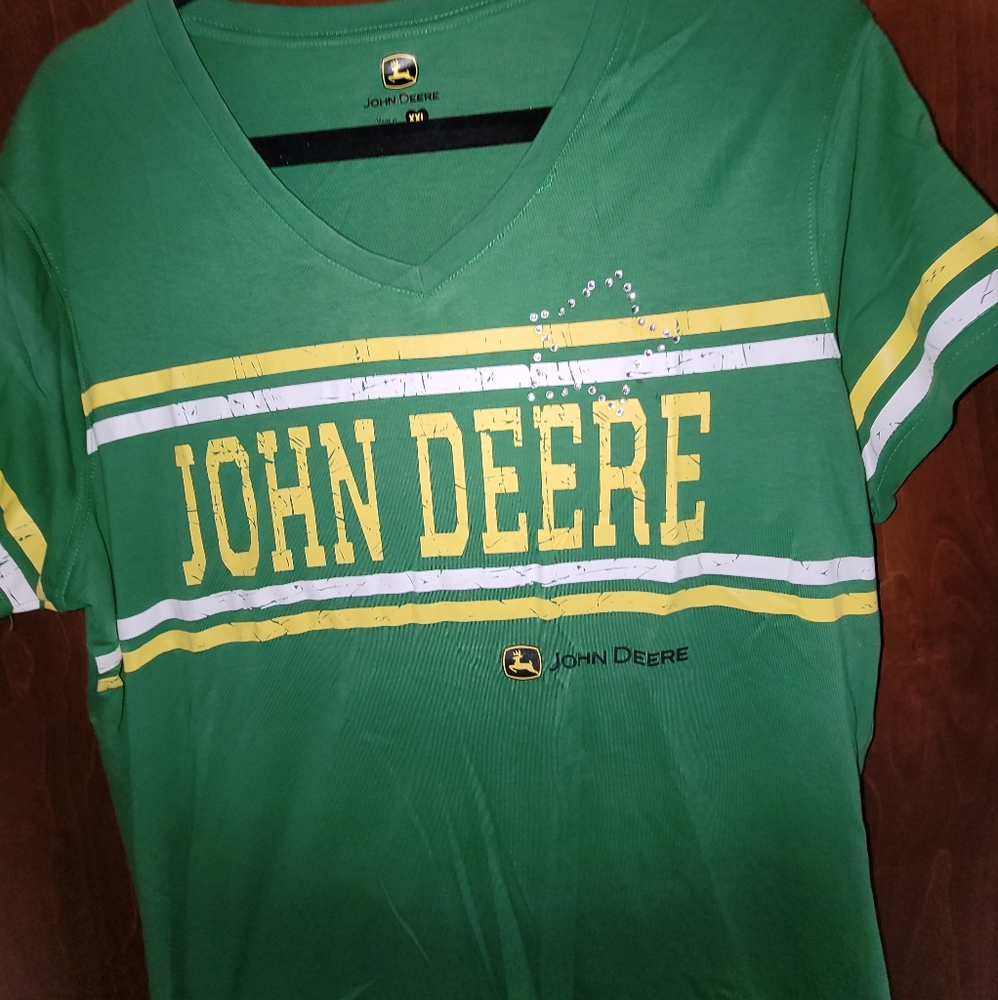 John Deere V-Neck Tee